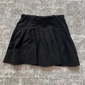 PrettyLittleThing Elegant Black A-Line Skirt